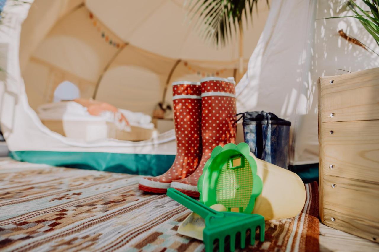 Raus Und Gut Glamping Am Graebendorfer See Drebkau 外观 照片