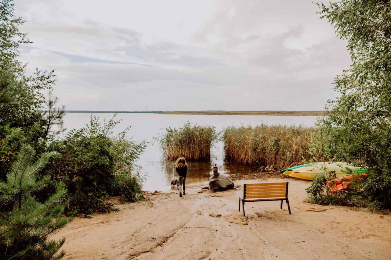Raus Und Gut Glamping Am Graebendorfer See Drebkau 外观 照片