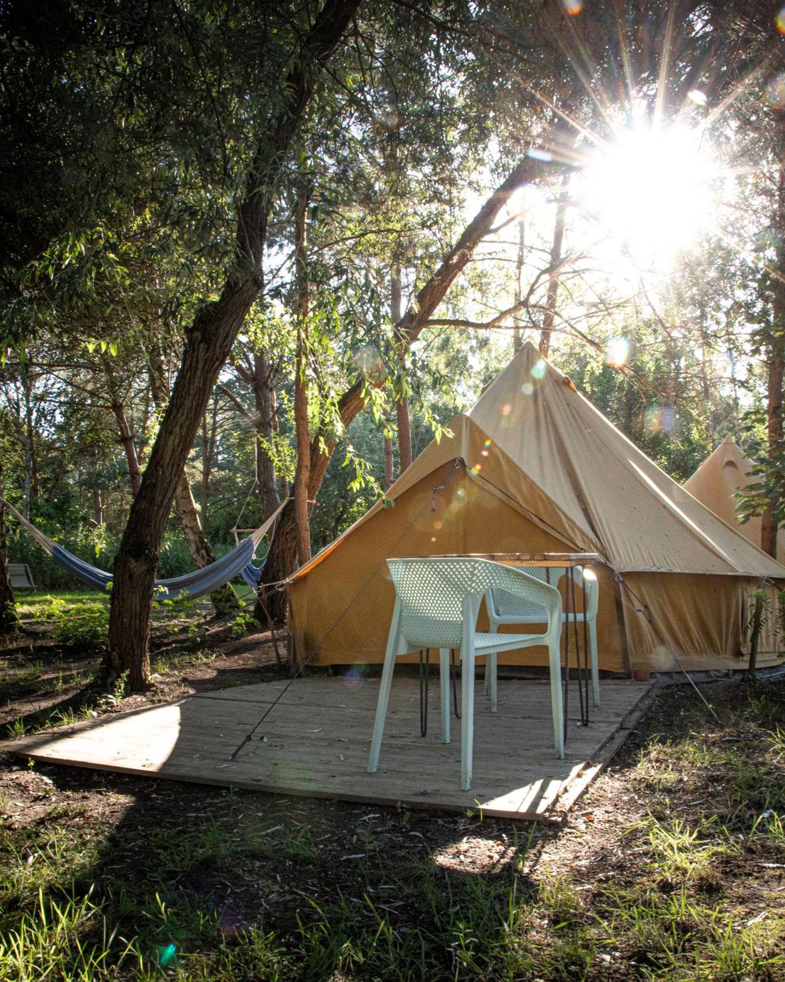 Raus Und Gut Glamping Am Graebendorfer See Drebkau 外观 照片