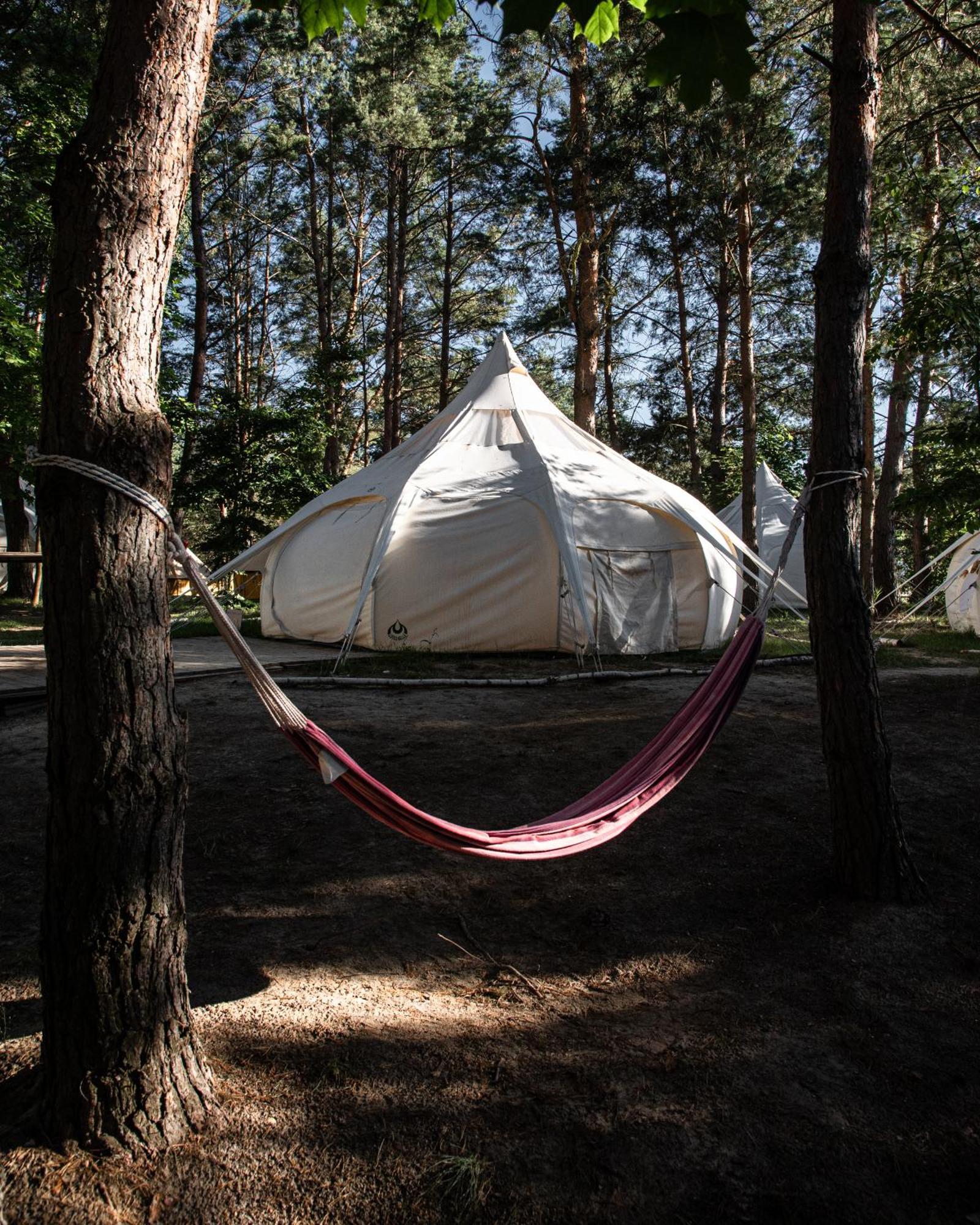 Raus Und Gut Glamping Am Graebendorfer See Drebkau 外观 照片