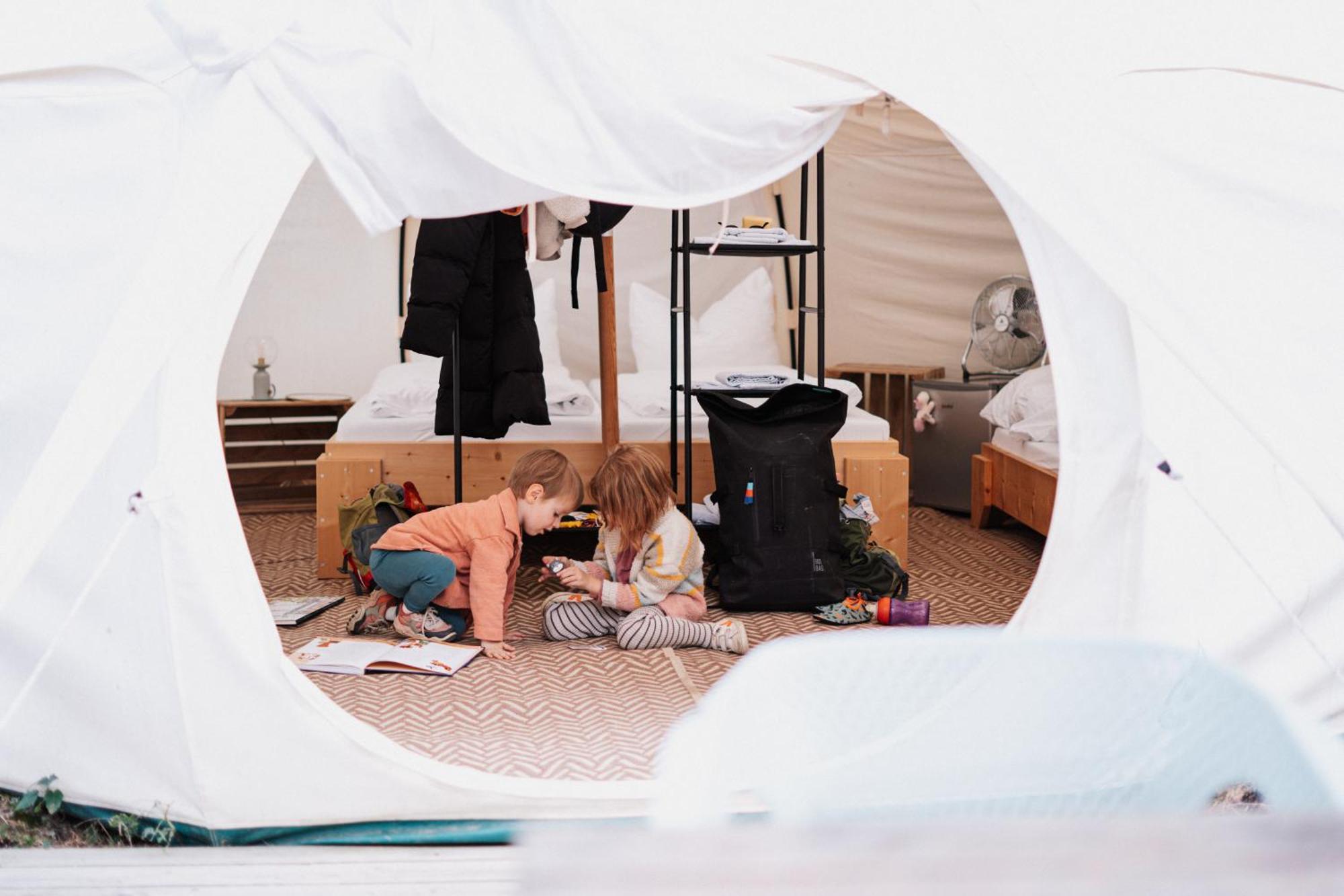 Raus Und Gut Glamping Am Graebendorfer See Drebkau 外观 照片