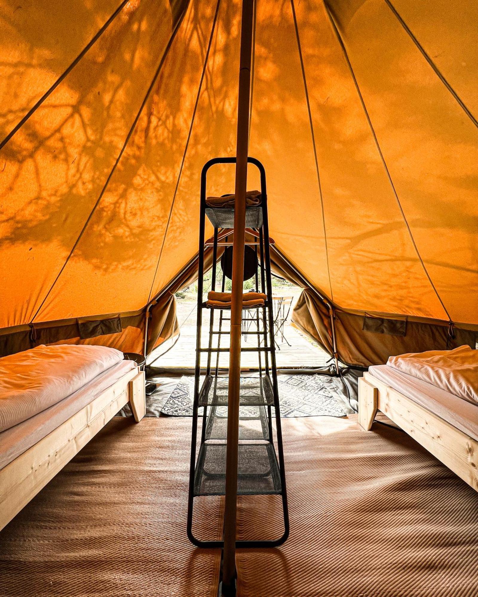 Raus Und Gut Glamping Am Graebendorfer See Drebkau 外观 照片