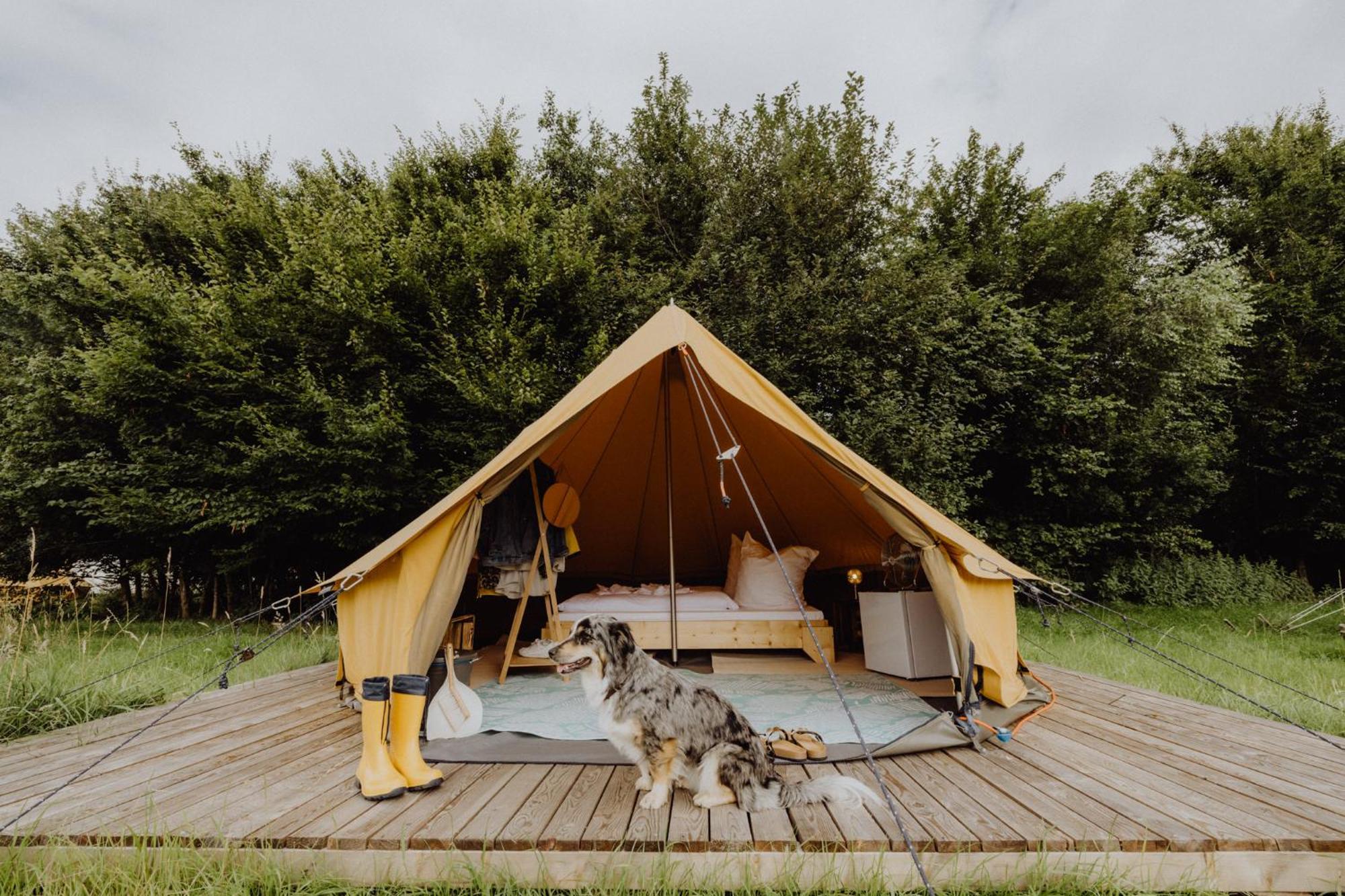 Raus Und Gut Glamping Am Graebendorfer See Drebkau 外观 照片